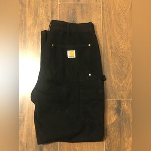 Carhartt black carpenter pants